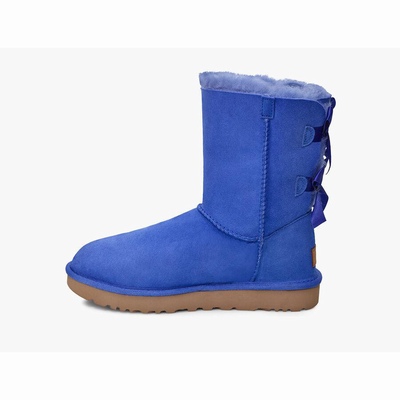 Botas UGG Bailey Bow II Mulher Azuis | PT-ZXGIA